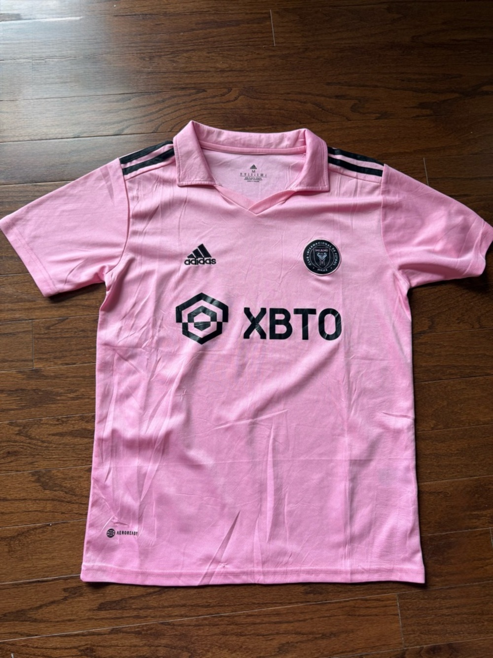 adidas mens inter Miami cf 2022-2023 home jersey size men’s medium EUC